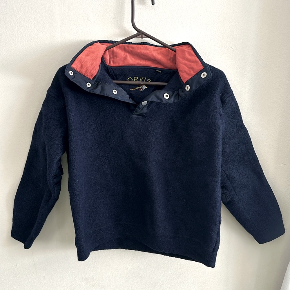 Orvis 100% Wool Pullover